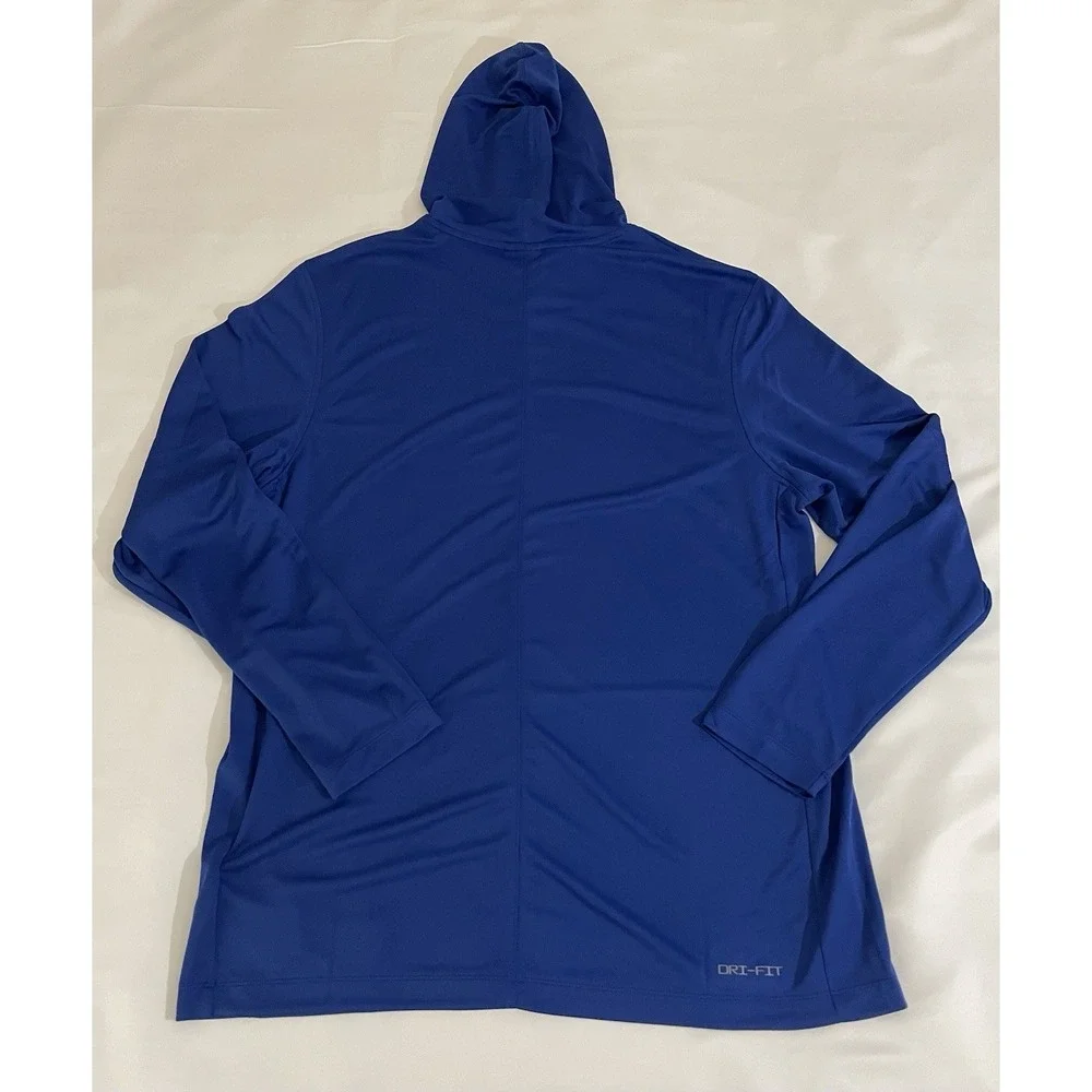 Men's Nike Toronto Blue Jays Authentic Collection Pullover Hoodie Size XL Blue